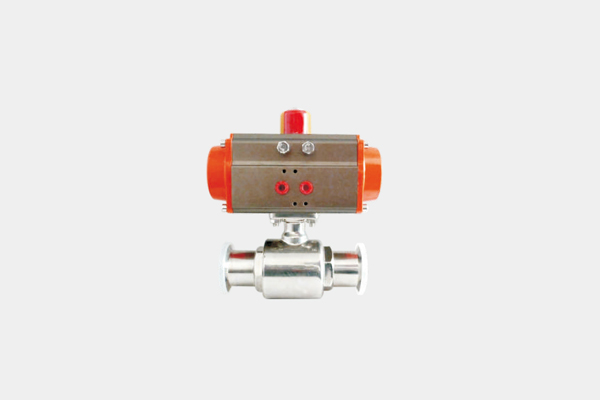 quick-installation pneumatic ball valve