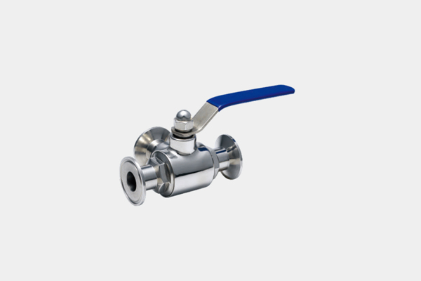 three-way type quick-installation ball valve